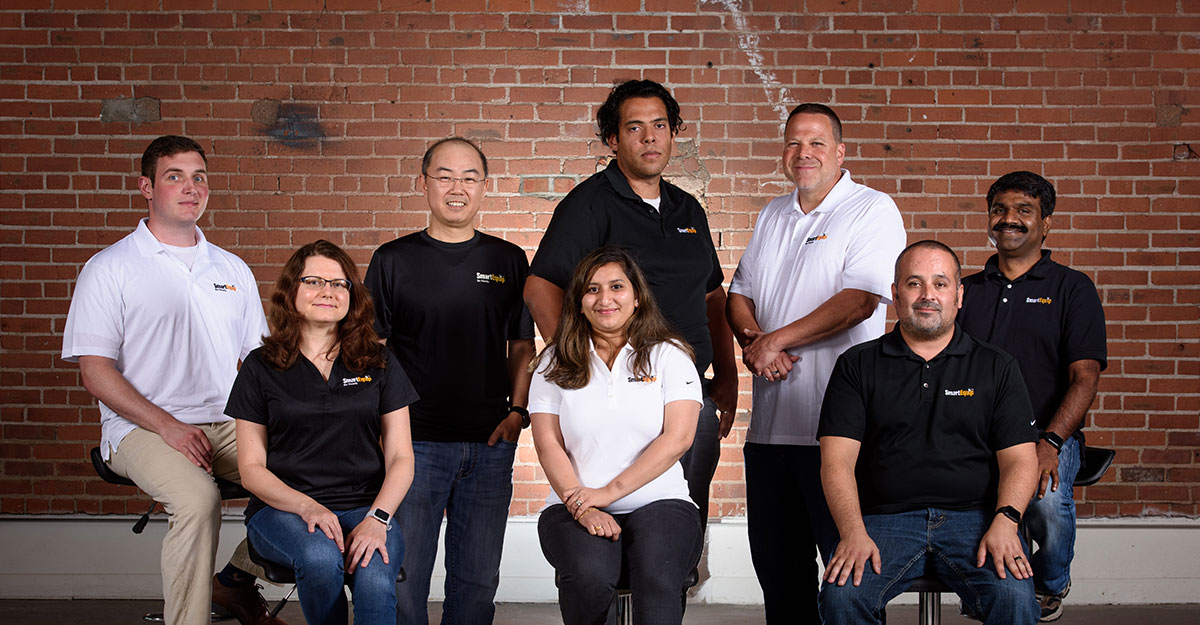 Sean Keho, Uliana Antoshkina, GuanHua Lo, Chandrika Ambati, Ray Acosta, Joe Valiante, Patrick Hernandez, Radha Polavarapu, not pictured: Nick Costello, Kun Dong